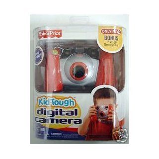 Fisher Price KID Tough Digital Camera RED w/ Bonus 32mb Sd Memory Card Camera & Photo