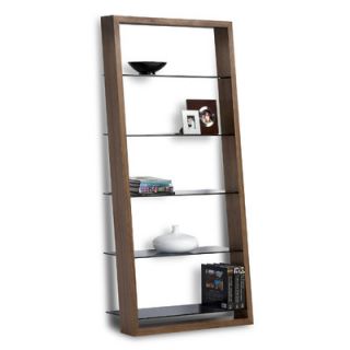 BDI USA Eileen Leaning 75 Bookcase 5156 Finish Walnut