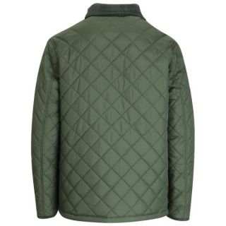 Atticus Mens Quilted Jacket   Khaki      Clothing