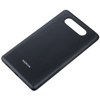 Nokia CC 3041 Wireless Charging Shell Case for Lumia 820   Black Cell Phones & Accessories
