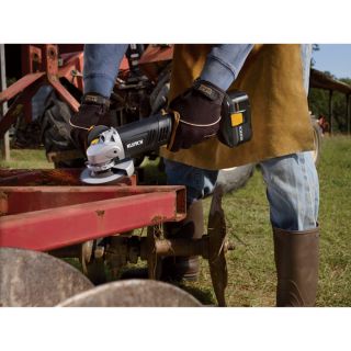 Klutch Cordless Grinder — 18 Volt, Lithium-Ion, 4 1/2in. Wheel