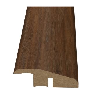 Style Selections 2.15 in x 94 in Brown Hickory Woodgrain Reducer Floor Moulding