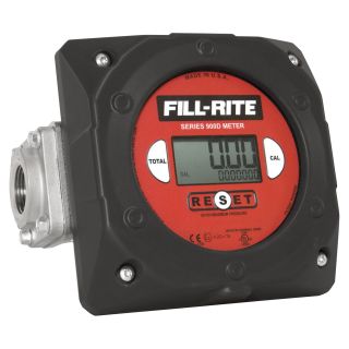 Fill-Rite Digital Fuel Meter — Measures 6–40 GPM, Model# 900DB1.5  Digital Meters