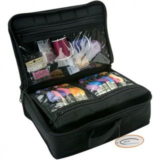 Quilted Cotton Large Organizer   Black