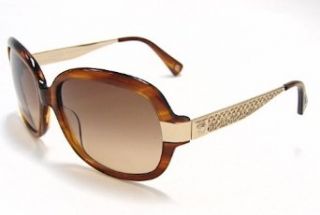 Coach Trudie S816 Sunglasses S 816 Amber Horn 238 Shades Clothing