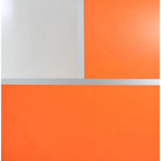 LOFTwall 78 x 100 Modern  Room Divider LW83 AM Color Orange