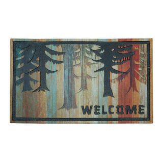 Outdoor Woodsy Pine Doormat (16 X 26)