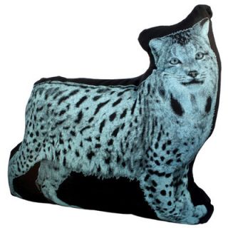Fauna Mini Organic Cotton Lynx Cushion SFMPLY1 Color Black
