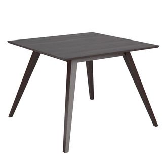 Corliving Atwood 42 inch Wide Cappuccino Stained Dining Table