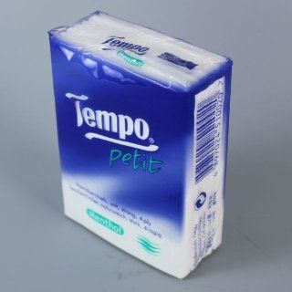 Tempo Pocket Tissues x 18pcs ICE MENTHOL Petit Health & Personal Care