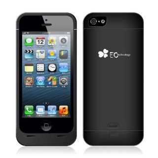 EC TECHNOLOGY New Retail Packaging 2000 mAh Rechargeable Battery Juice Black Protective Backup Battery Case For All Of iphone 5 Models AT&T, Verizon & Sprint Cell Phones & Accessories
