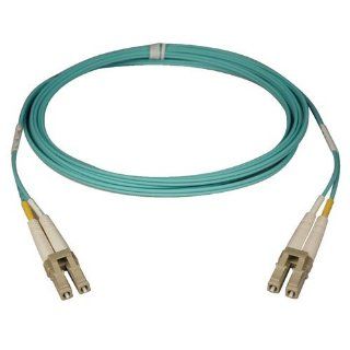 Tripp Lite N820 01M 1M 10Gb MMF Fiber 50/125 OM3 LSZH Patch Cable LC/LC Aqua, 3ft Electronics