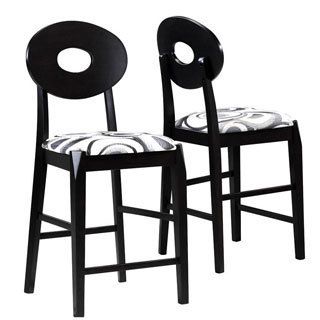 Art Deco Style Counter Stools (set Of 2)