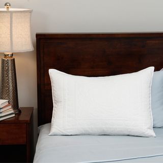 Greenland Home Fashions Adele Pillow Shams (set Of 2) White Size Standard