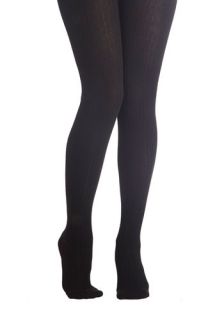 Cover Your Basics Tights in Black  Mod Retro Vintage Tights