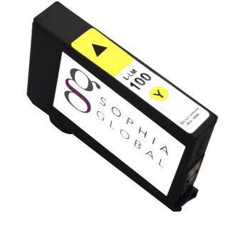 Sophia Global Remanufactured Ink Cartridge Replacement For Lexmark 100 (1 Yellow)