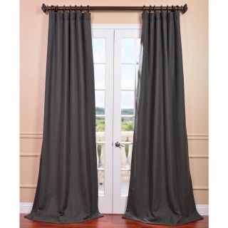 Poppyseed Linen Weave Curtain Panel