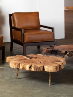 Organic Oak Burl Coffee Table by Central Station