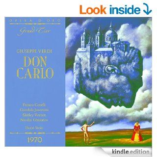 OPD 7034 Verdi Don Carlo Italian English Libretto (Opera d'Oro Grand Tier) eBook Guiseppe Verdi Kindle Store