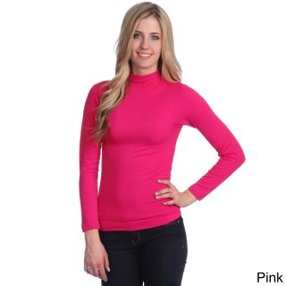 Hadari Womens Long Sleeve Basic Turtleneck