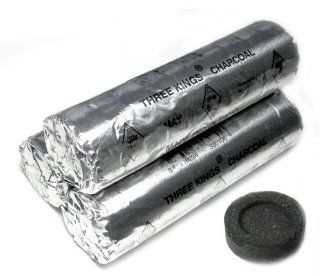 Three Kings Incense Hookah Charcoal, 3 Rolls/10 Health & Personal Care