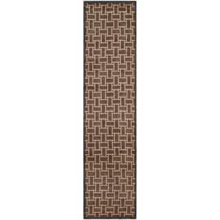 Safavieh Hand knotted Tibetan Weave pattern Multicolored Wool Rug (26 X 12)