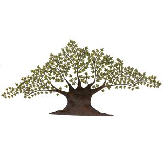 Casa Cortes Tree Of Harmony Large 92 inch Metal Wall Art Decor Brown Size Extra Large