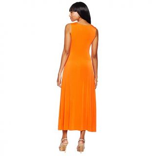 Original Slinky® Brand Maxi Dress with Ruched Detail