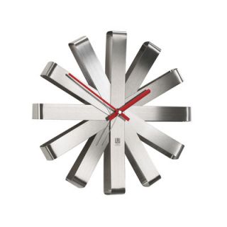 Umbra 12 Ribbon Wall Clock 118070 590