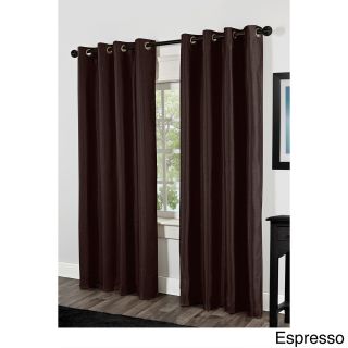 Shantung Thermal Insulated Grommet Top 84 Inch Curtain Panel Pair