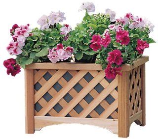 Arboria 826.1697V Windsor Planter Box, Rectangular  Patio, Lawn & Garden
