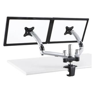 Cotytech Silver Expandable Dual Desk Mount Spring Arm Dm gsd12