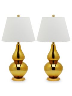 Cybil Double Gourd Lamps (Set of 2) by Safavieh
