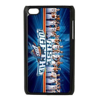 Custom Oklahoma City Thunder Hard Back Cover Case for iPod Touch 4th IPT841 Cell Phones & Accessories