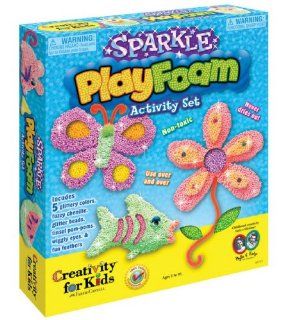 Creativity for Kids Kit   Play Foam Activity Kit Sparkle   Childrens Art Supply Sets