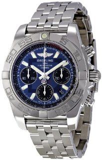 Breitling Men's AB014012/C830SS Chronomat 41 Blue Dial Watch Breitling Watches