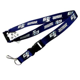 Georgia Southern Eagles Sports Team Logo Clip Lanyard Keychain Id Ticket Blue  Sports Related Key Chains  Sports & Outdoors