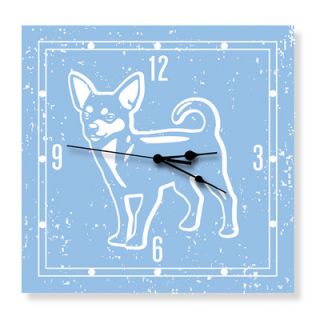 Naked Decor Chihuahua Clock Chihuahua clock