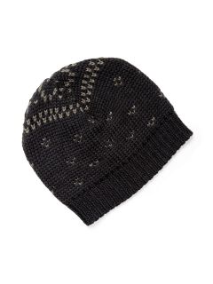 Printed Beanie by Hans Kristoff