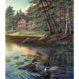 James Meger Loons 550pc Jigsaw Puzzle Toys & Games