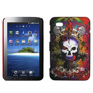 Grafitti Skull Hard Case Cover for Samsung Galaxy Tax 7.0 SCH I800 SGH T849 GT P1000 Cell Phones & Accessories