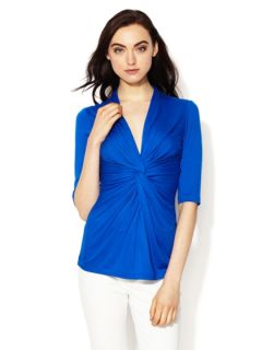 Knot Front Jersey Top by OneForty8 by Lafayette 148 New York