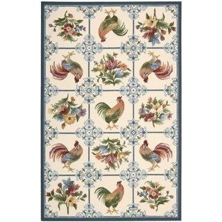 Nourison Country Heritage Ivory/blue (19 X 29)