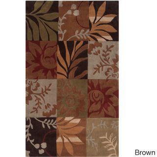 Hand tufted Solano Transitional Floral Area Rug (36 X 56)