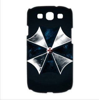 Nice Resident Evil Logo Samsung Galaxy S3 i9300 3D Case Cell Phones & Accessories