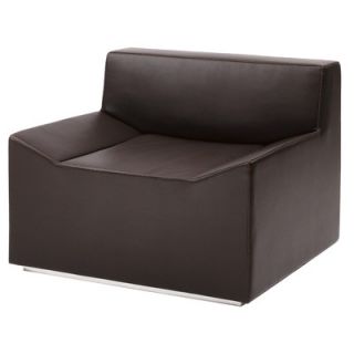 Blu Dot Couchoid Lounge Chair CO1 SFLNGE Upholstery Dark Brown