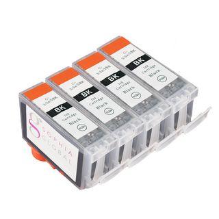 Sophia Global Compatible Ink Cartridge Replacement For Canon Bci 3e (4 Black)