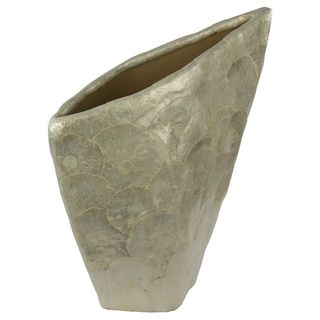 Natural Shell Pearl Angle Vase