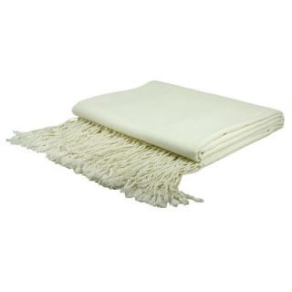 Pur Modern Cody Camboo Woven Throw CBT 012 Color Light Creme