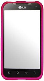 Decoro CRLGMS840HP Sleek and Durable Protective Case for LG Connect MS840   1 Pack   Retail Packaging   Hot Pink Cell Phones & Accessories